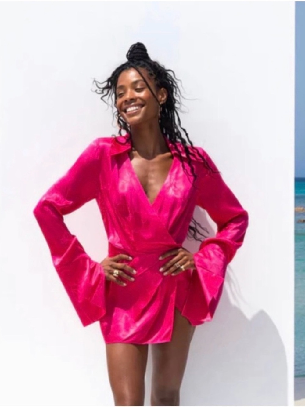 Rat and Boa - Paloma Dress Pink